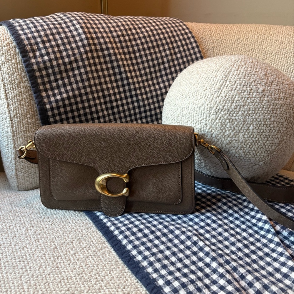 Coach Tabby 26 Dark Stone Crossbody